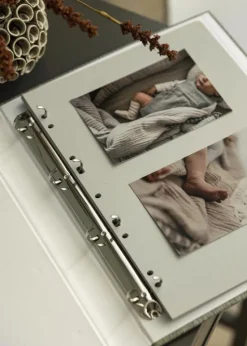 BGA Albumblad SA4 - 30 Grå ark