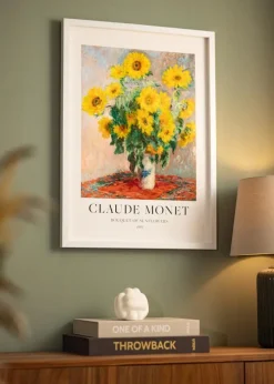 BGA Boksramme Akrylglas Hvid 50x70 cm