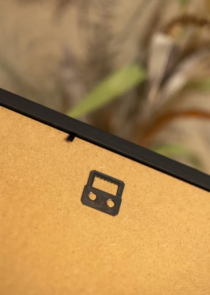 BGA Kasseramme Sort 32x32 cm - Passepartout Hvid 9x9 inches