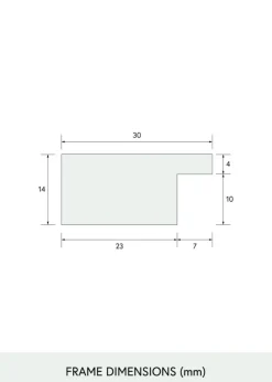BGA Select Wide Akrylglas Eg 50x70 cm