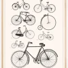 Bicyclettes Plakat (21x29.7 cm (A4))