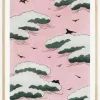 Bijutsu Sekai - Pink Sky Plakat (21x29.7 cm (A4))