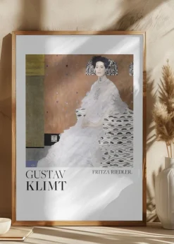 Bildnis Fritza Riedler (1906) Plakat (21x29.7 cm (A4))