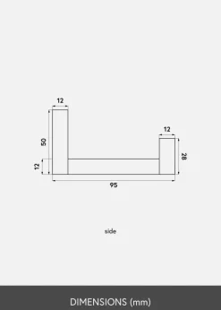 Billedhylde Eg 100 cm