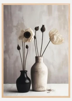 Black And White Ceramic No 1 Plakat (21x29.7 cm (A4))