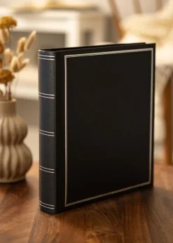 Black Line Maxi Album 30x33 cm (100 Sorte sider / 50 blade)
