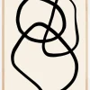 Black Lines Plakat (21x29.7 cm (A4))