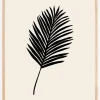 Black Palm Plakat (21x29.7 cm (A4))