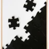 Black Puzzle Piece Plakat (21x29.7 cm (A4))