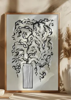 Black Twigs Plakat (21x29.7 cm (A4))