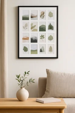 Black Wood - 16 Billeder collage