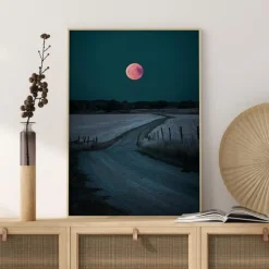 Bloodmoon 2018 Plakat (21x29.7 cm (A4))