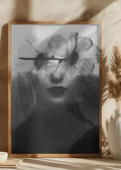 Bloom in thought Plakat (21x29.7 cm (A4))