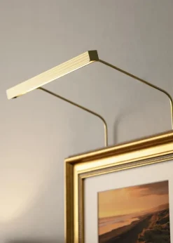 BLP 117 Billedbelysning 25 cm - Guld