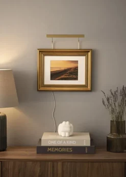 BLP 117 Billedbelysning 25 cm - Guld