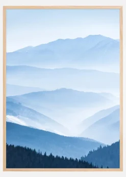 Blue Mountain Plakat (21x29.7 cm (A4))
