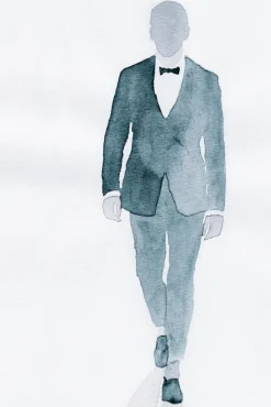 Blue Plakat (21x29.7 cm (A4))