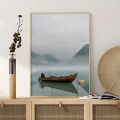 Boat Plakat (21x29.7 cm (A4))