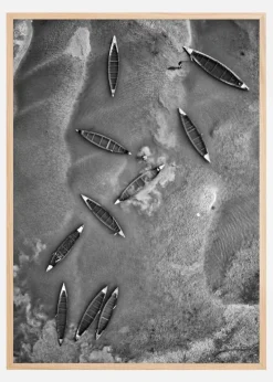 Boats and life Plakat (21x29.7 cm (A4))