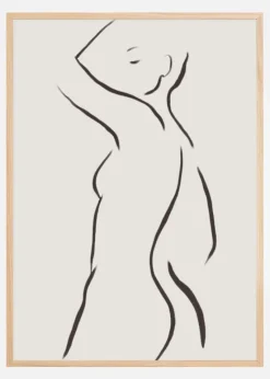 Body Lines I Plakat (21x29.7 cm (A4))