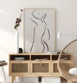 Body Lines I Plakat (21x29.7 cm (A4))