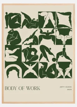 Body of Work (forest) Plakat (21x29.7 cm (A4))