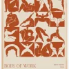 Body of Work (terracotta) Plakat (21x29.7 cm (A4))