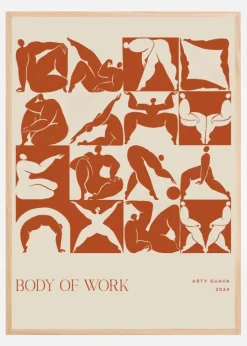 Body of Work (terracotta) Plakat (21x29.7 cm (A4))
