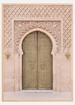 Boho Door Plakat (21x29.7 cm (A4))