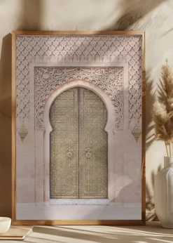 Boho Door Plakat (21x29.7 cm (A4))