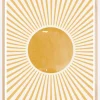 Boho Sun Plakat (21x29.7 cm (A4))