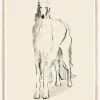 Borzoi Russian Wolfhound Pandc Plakat (21x29.7 cm (A4))