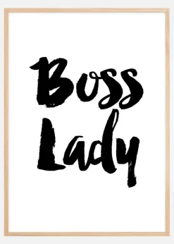 Boss Lady Plakat (21x29.7 cm (A4))