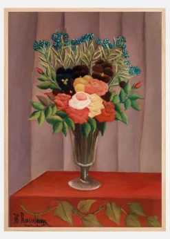 Bouquet De Fleurs 1910 Plakat (21x29.7 cm (A4))