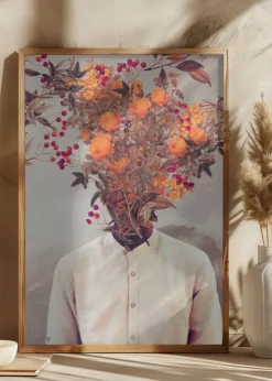 Bright Bloom Plakat (21x29.7 cm (A4))