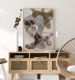 Brown Seaweed Plakat (21x29.7 cm (A4))