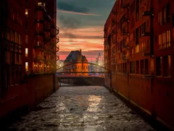 By i Vand Plakat (30x40 cm)