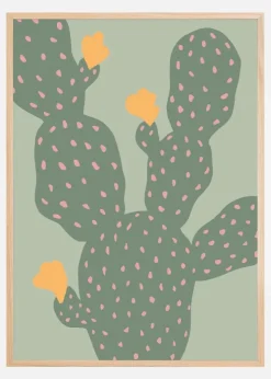 Cactus Green Plakat (21x29.7 cm (A4))