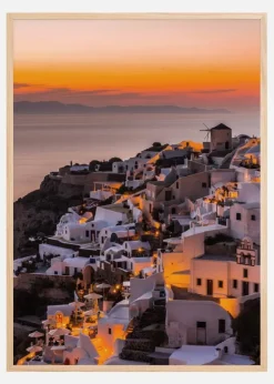 Calispera Santorini Plakat (21x29.7 cm (A4))