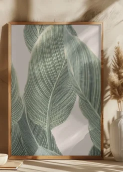 Calla Leaf Plakat (21x29.7 cm (A4))