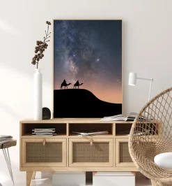 Camels Under The Stars Plakat (21x29.7 cm (A4))