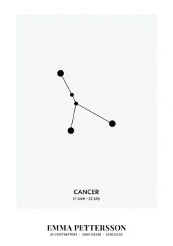 Cancer - stjernetegn (21x29,7 cm (A4))