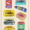 Canned Fish Plakat (21x29.7 cm (A4))