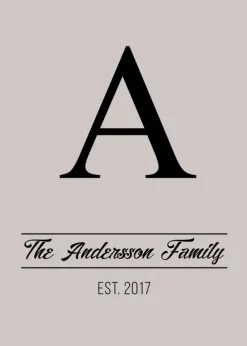 Capital Family (21x29,7 cm (A4))