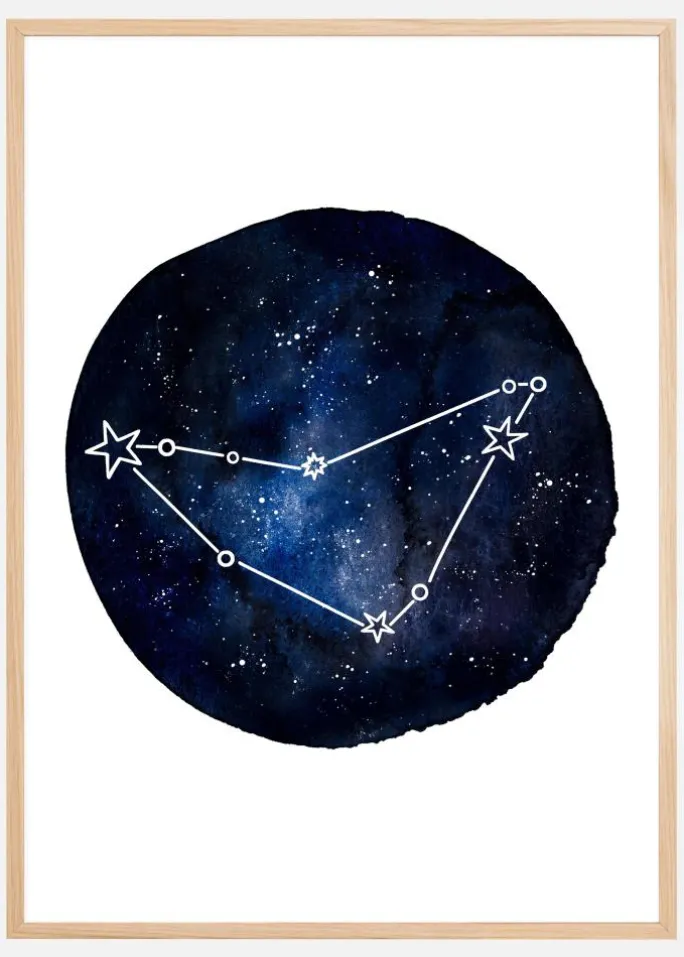 Capricorn Plakat (21x29.7 cm (A4))