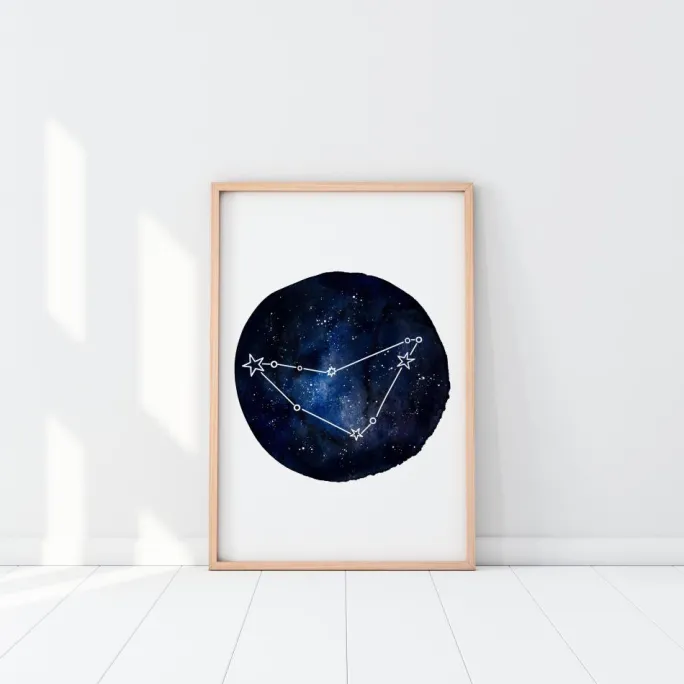 Capricorn Plakat (21x29.7 cm (A4))