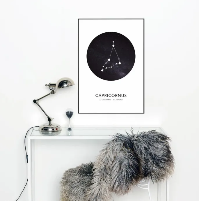 Capricornus Plakat (21x29.7 cm (A4))