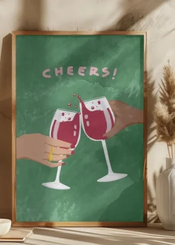 Cheers To Us Plakat (21x29.7 cm (A4))