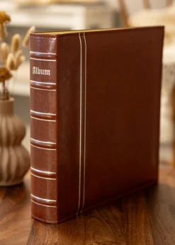 Chesterfield Gigant Ringbind Brun