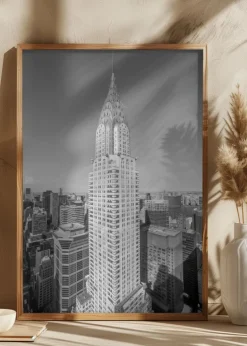 Chrysler Black and White Plakat (21x29.7 cm (A4))